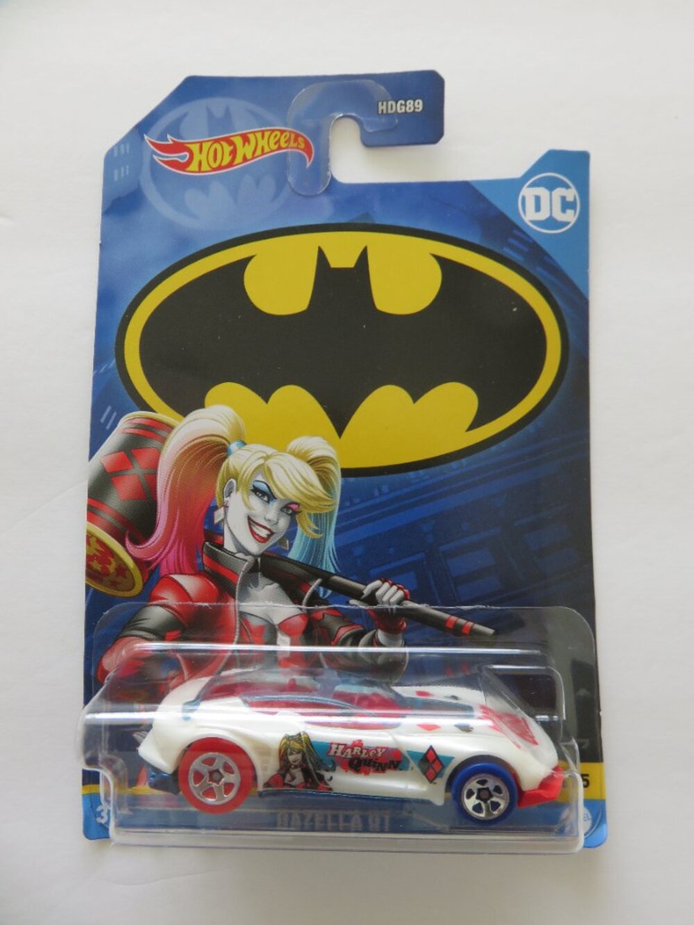 (#145) Hot Wheels Gazella GT Harley Quinn car